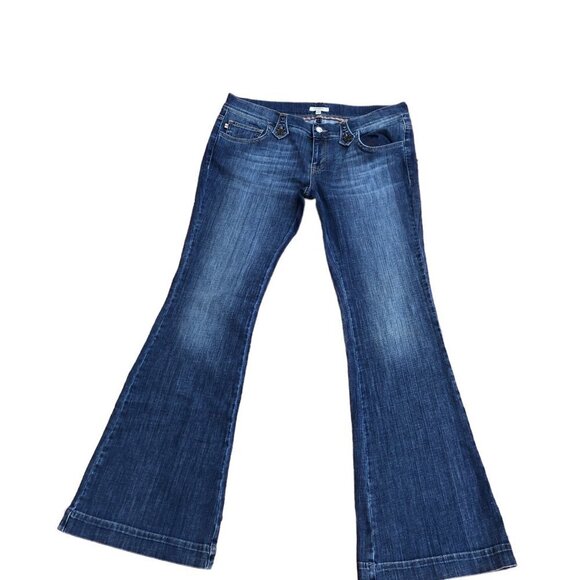 VINTAGE Burberry Jeans Size 32 Blue - Picture 11 of 12